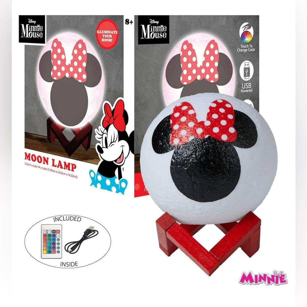 New Minnie Mouse Moon Light